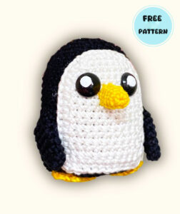 Amigurumi Gunter Penguin Keychain Free Pattern-1