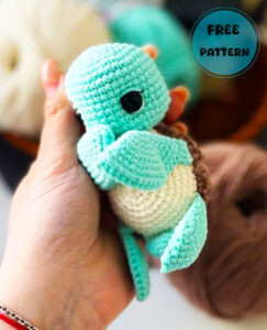 Amigurumi Phoebe the Sea Turtle Free Pattern-1