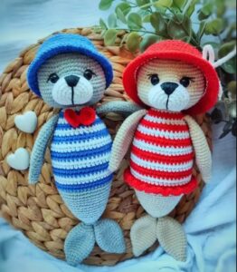 Amigurumi Crochet Fur Seal Free Pattern-1
