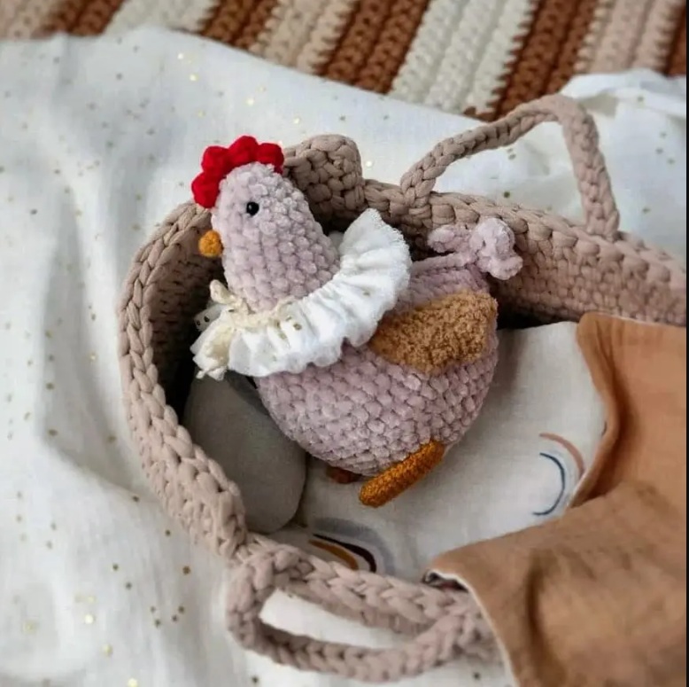 Amigurumi Cute Chicken Free Pattern-1