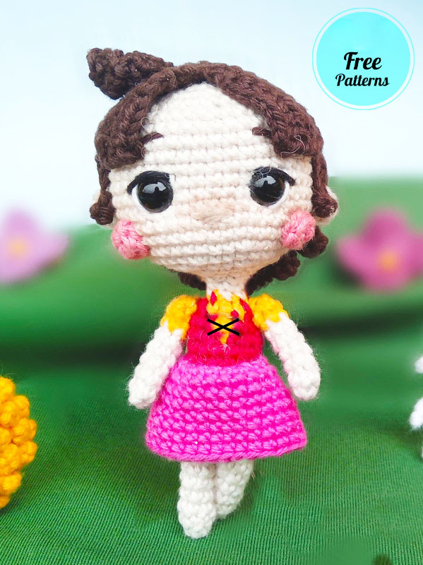 Amigurumi Crochet Heidi Doll Free Pattern-1