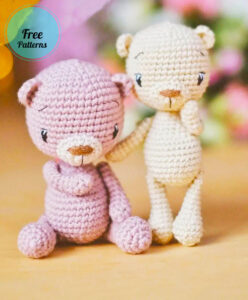 Amigurumi Crochet Monday Bear Free Pattern-1