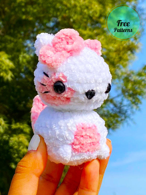 Amigurumi Crochet Plush Little Kitty Martha Free Pattern-1