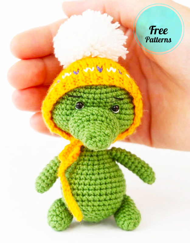 Amigurumi Crochet Crocodile Simba Free Pattern-1