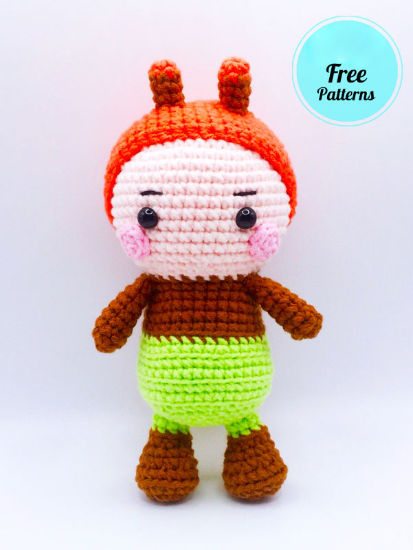 Amigurumi Crochet Firefly Doll Jack Free Pattern-1