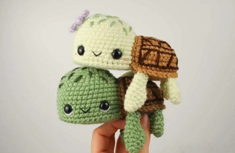 Amigurumi Crochet Sea Turtle Free Pattern-1