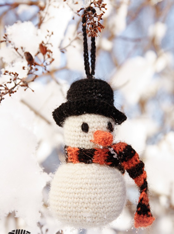 Amigurumi Frosty the Snowman Free Pattern-1