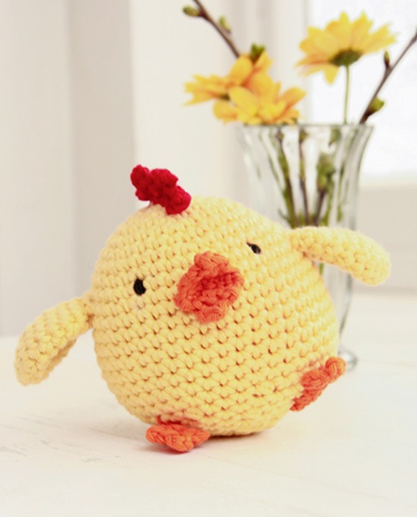 Amigurumi Little Chicken Paris Free Pattern-1