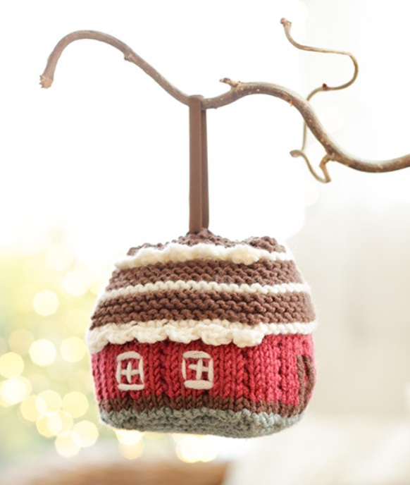 Amigurumi Winter's Home Ornament Free Pattern-1