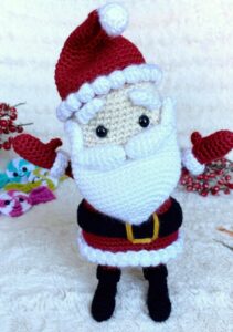 Amigurumi Crochet Christmas Santa Claus Free Pattern-1