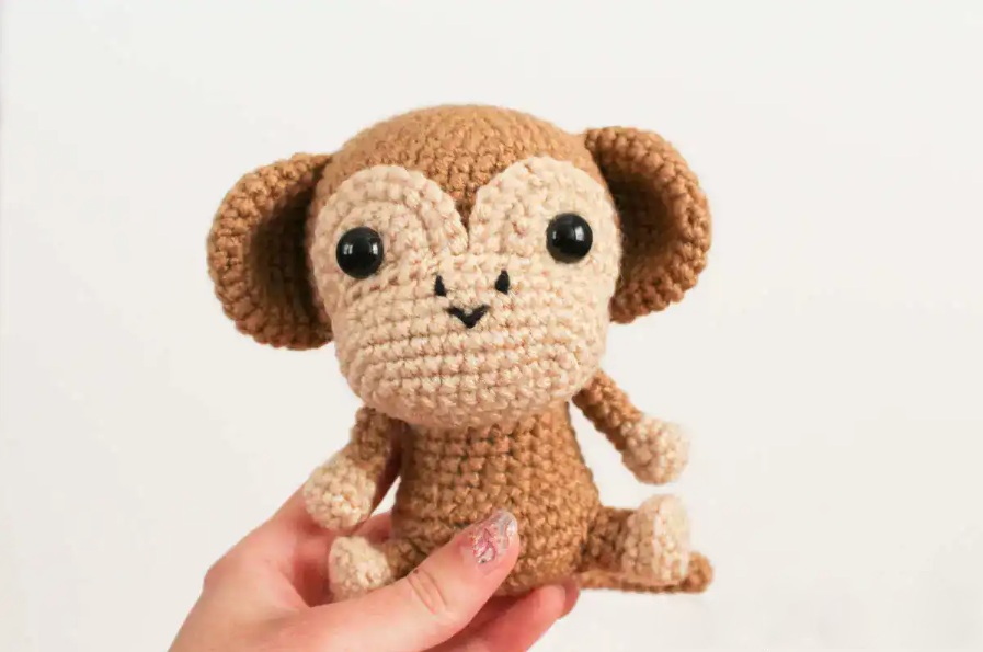 Amigurumi Crochet Monkey Free Pattern-1