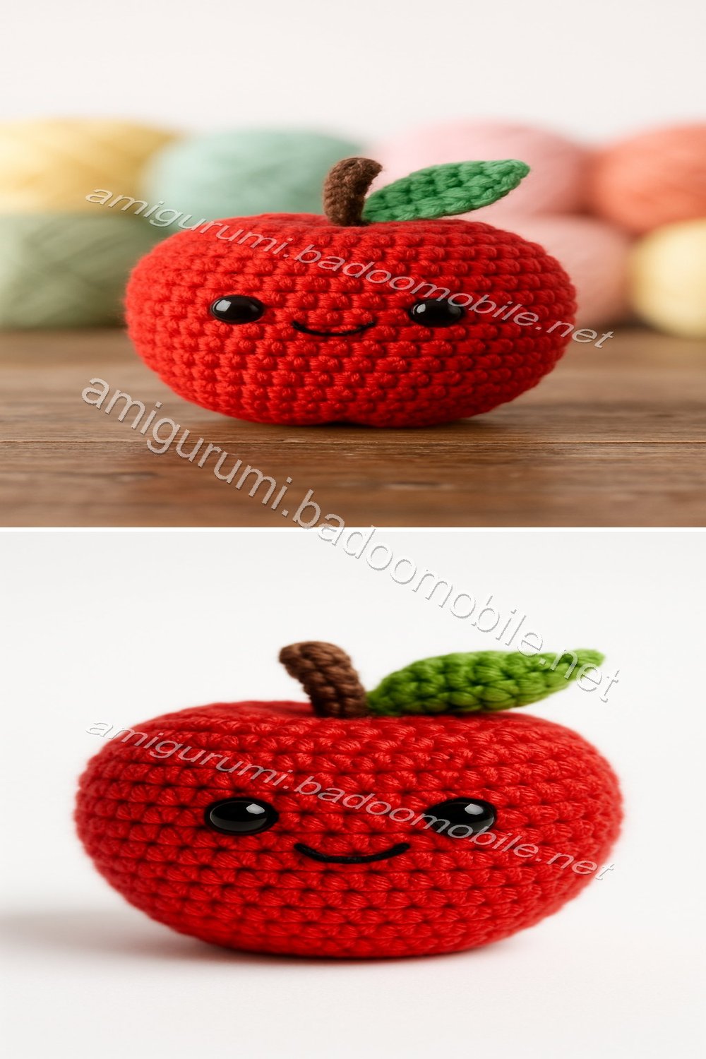 Free Crochet Pattern: Adorable Amigurumi Apple