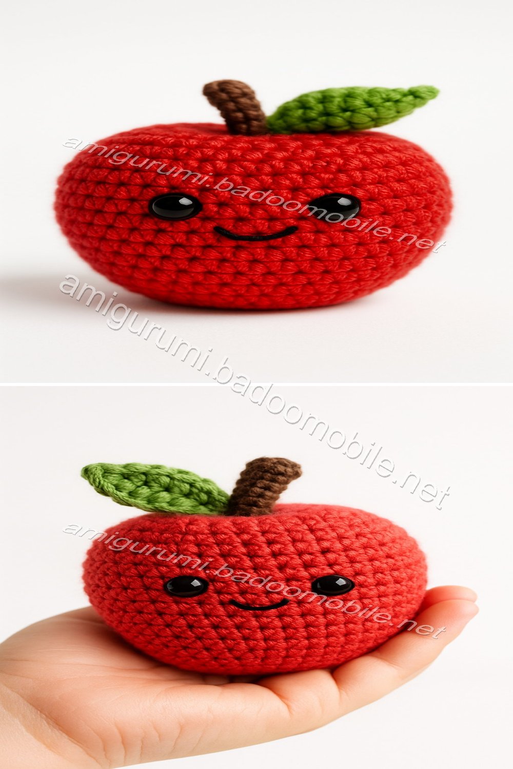 Free Crochet Pattern: Adorable Amigurumi Apple