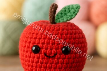 Free Crochet Pattern: Adorable Amigurumi Apple - apple-tekil-1.jpg
