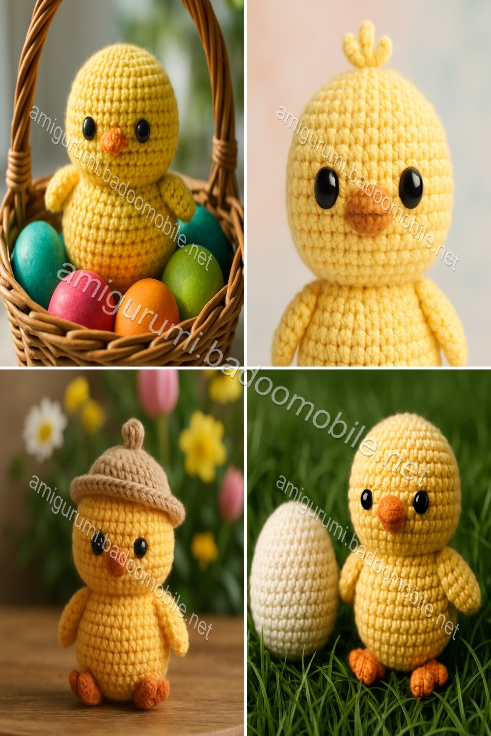 Cute Amigurumi Chick Free Crochet Pattern for Easter