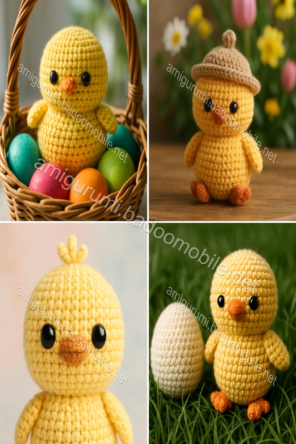 Cute Amigurumi Chick Free Crochet Pattern for Easter