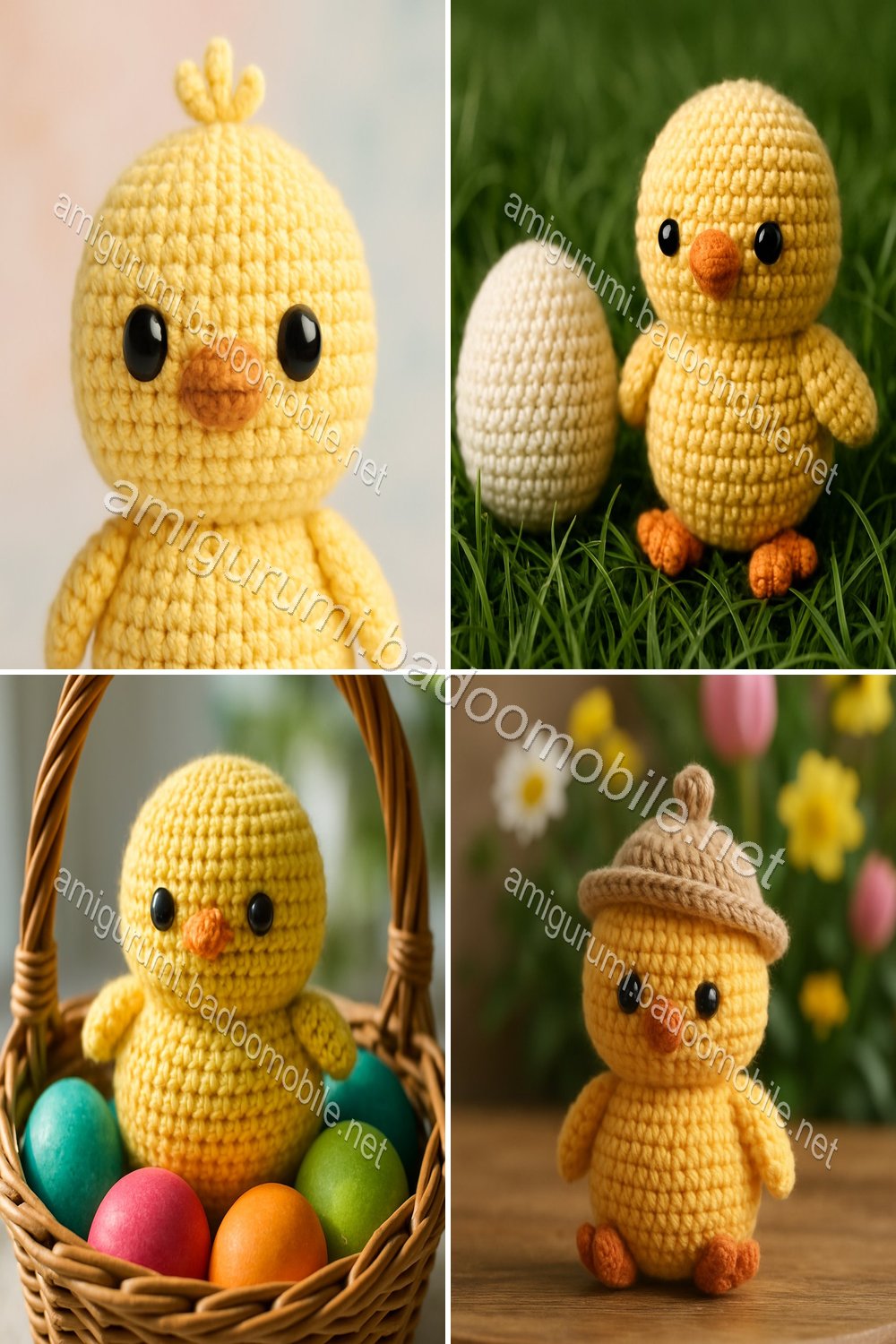Cute Amigurumi Chick Free Crochet Pattern for Easter