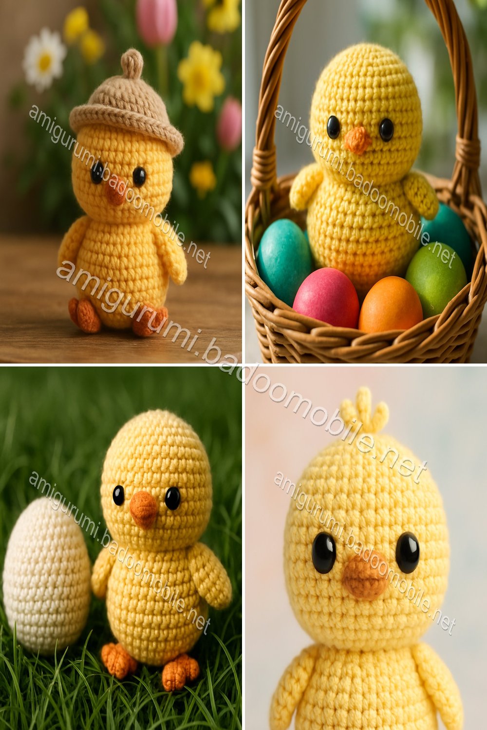 Cute Amigurumi Chick Free Crochet Pattern for Easter