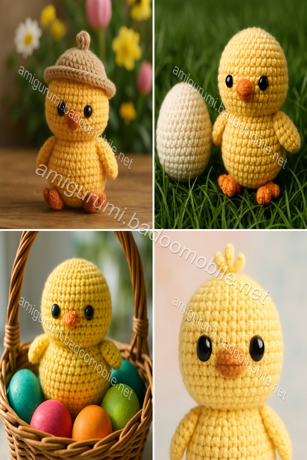 Cute Amigurumi Chick Free Crochet Pattern for Easter