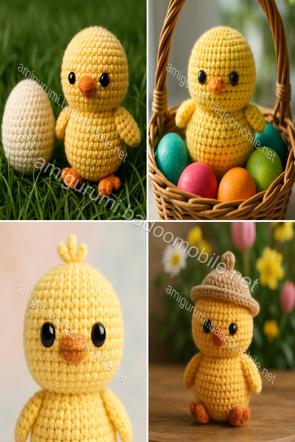 Cute Amigurumi Chick Free Crochet Pattern for Easter