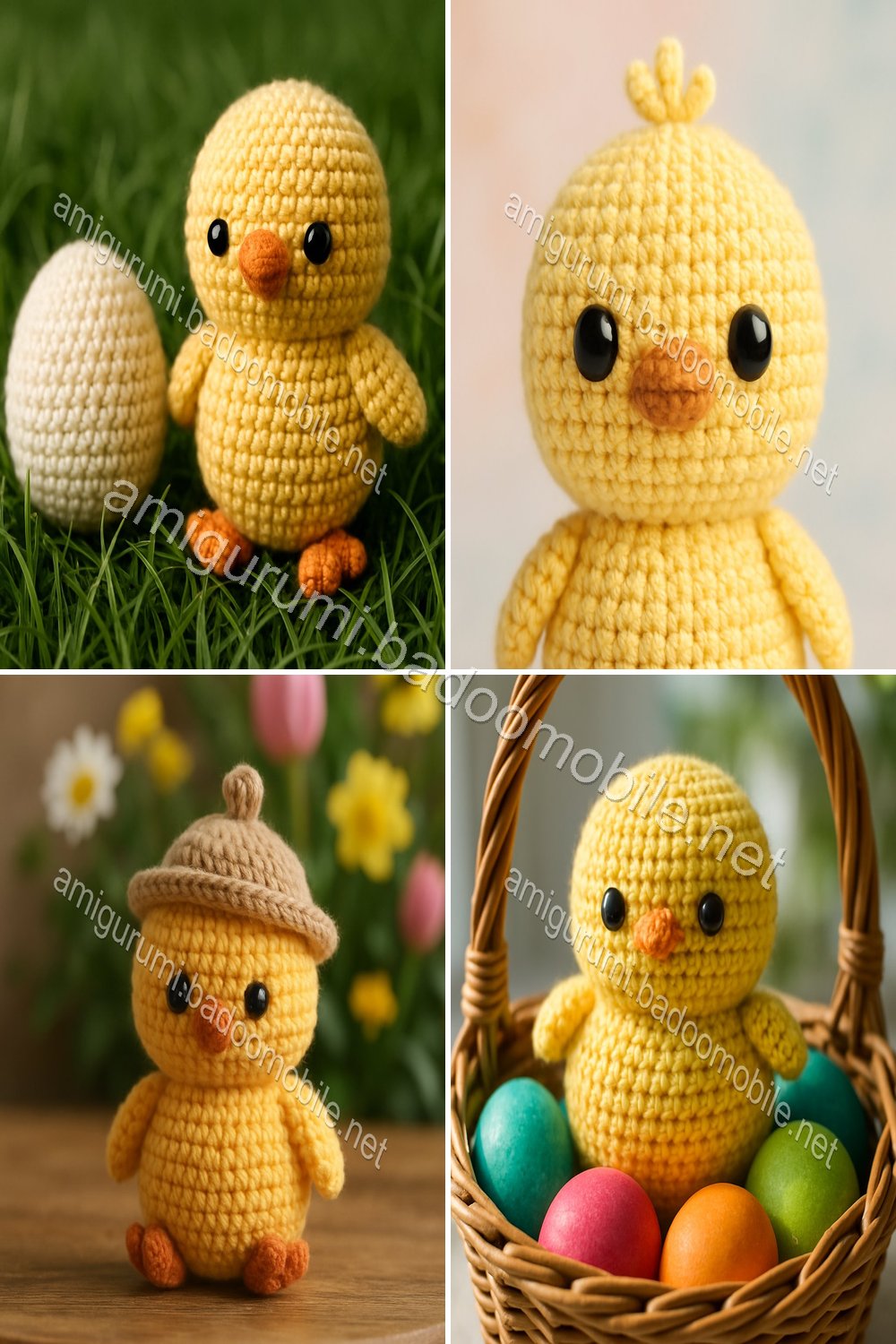 Cute Amigurumi Chick Free Crochet Pattern for Easter