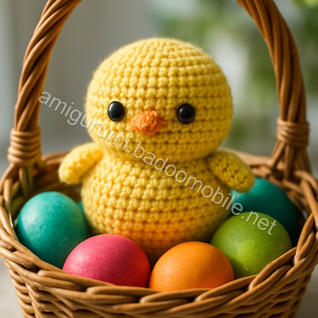 Cute Amigurumi Chick Free Crochet Pattern for Easter
