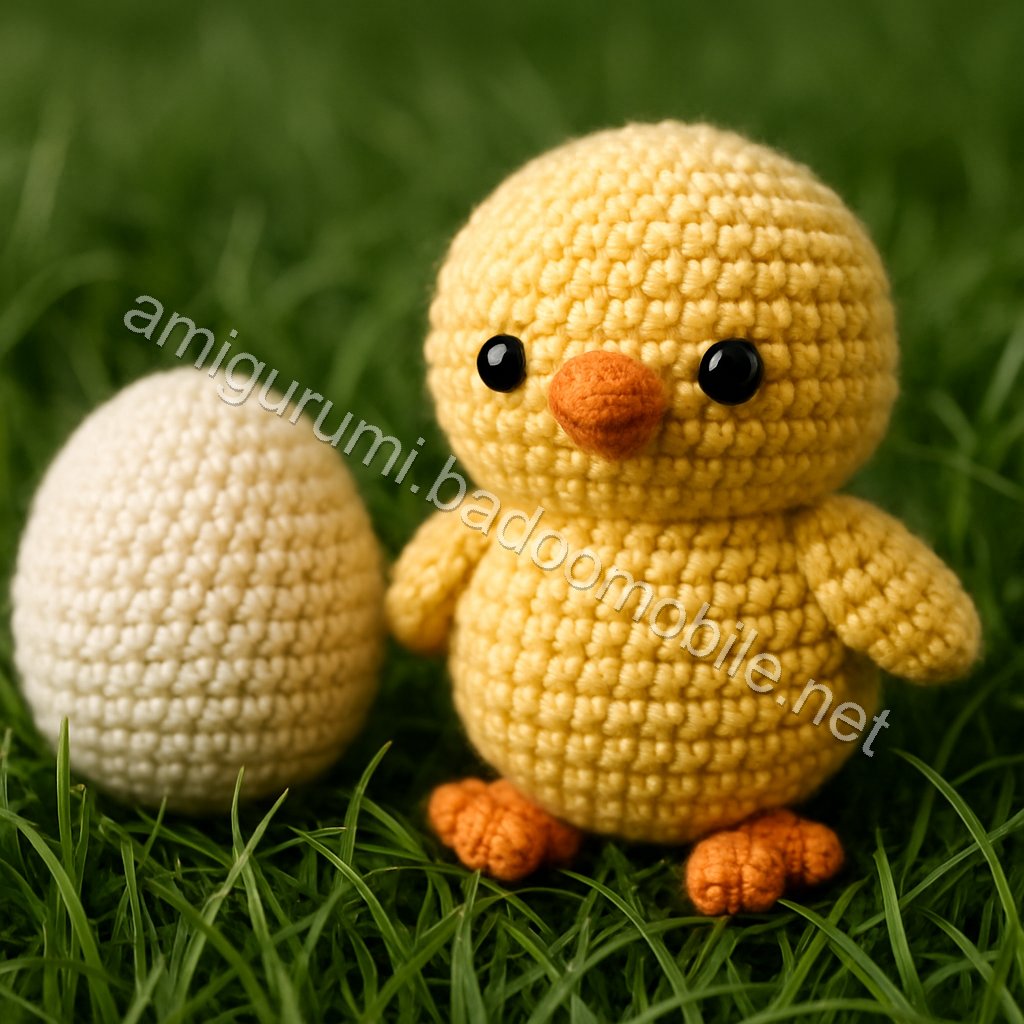 Cute Amigurumi Chick Free Crochet Pattern for Easter