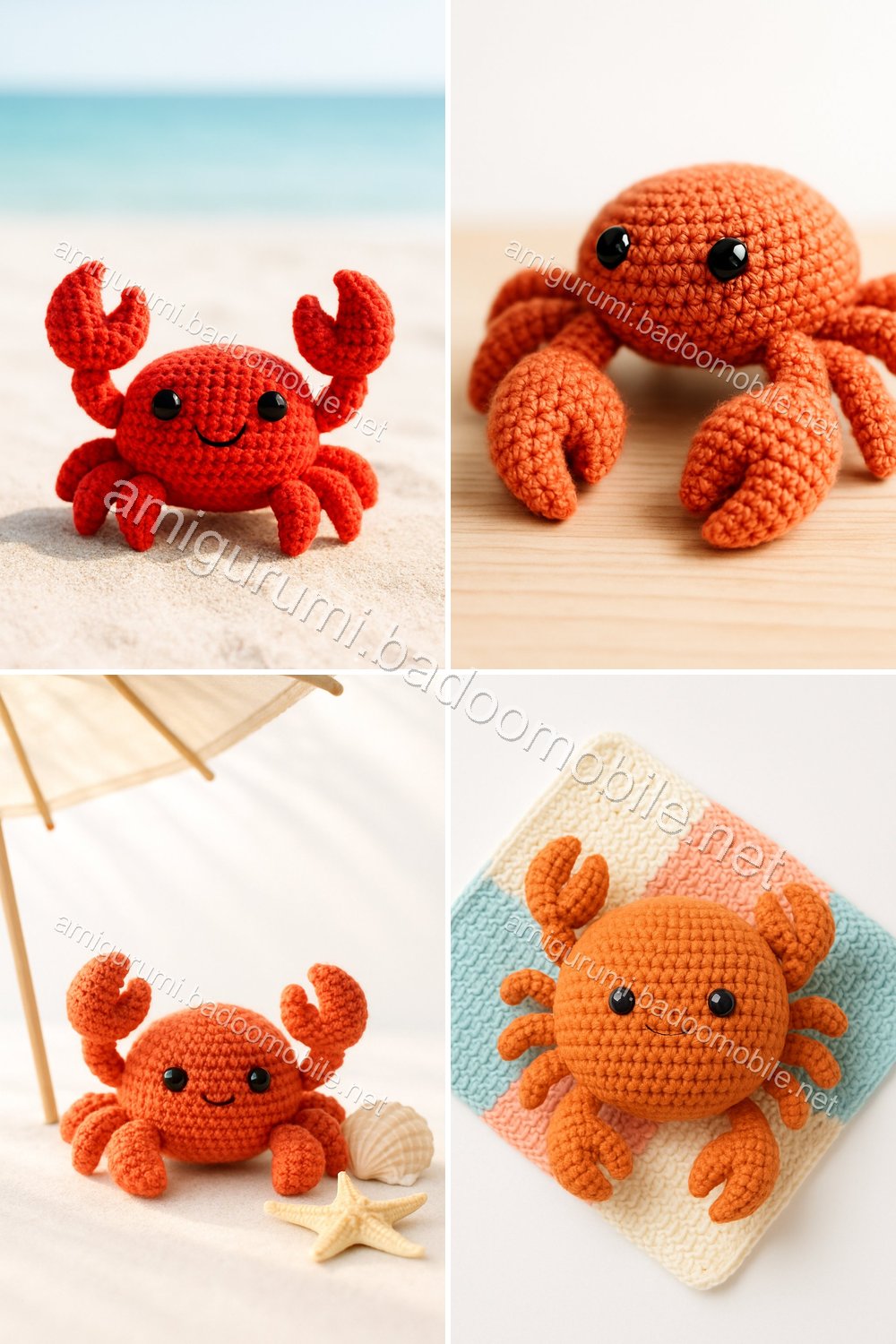 Christian the Crab Free Crochet Pattern | Amigurumi Fun