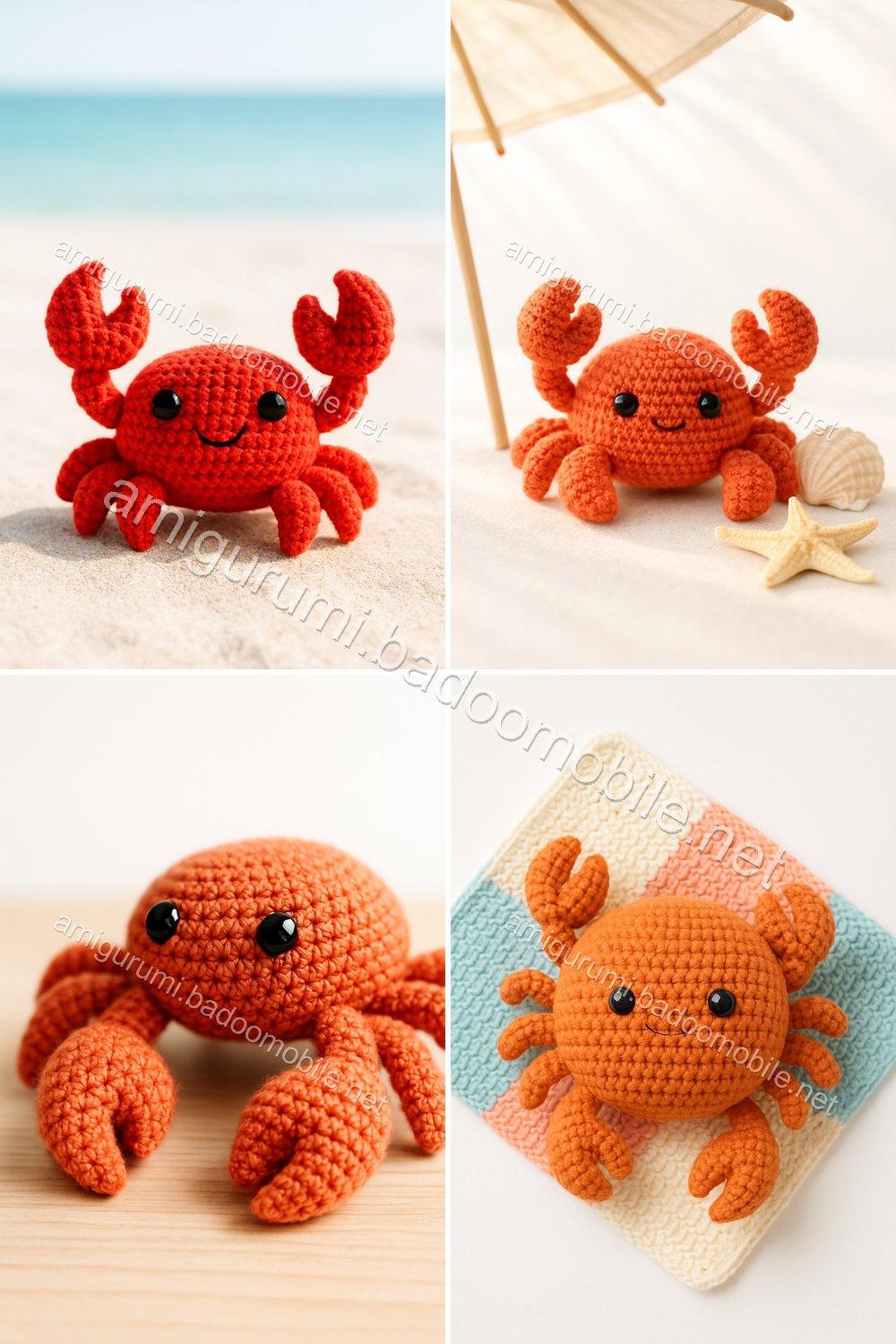 Christian the Crab Free Crochet Pattern | Amigurumi Fun