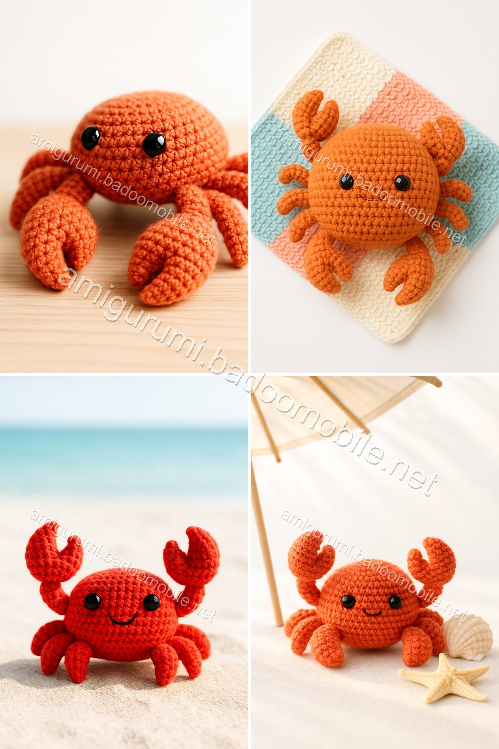 Christian the Crab Free Crochet Pattern | Amigurumi Fun