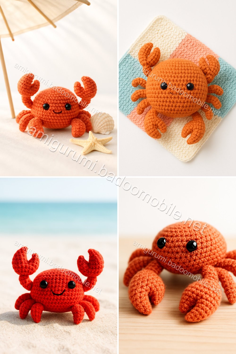 Christian the Crab Free Crochet Pattern | Amigurumi Fun
