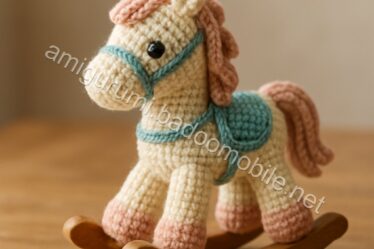 Free Crochet Pattern for Adorable Rocking Horse Amigurumi - rocking-horse-tekil-1.jpg