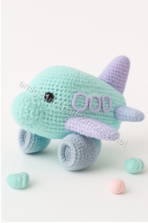Free Crochet Pattern: Adorable Amigurumi Airplane for Kids