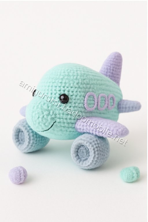 Free Crochet Pattern: Adorable Amigurumi Airplane for Kids