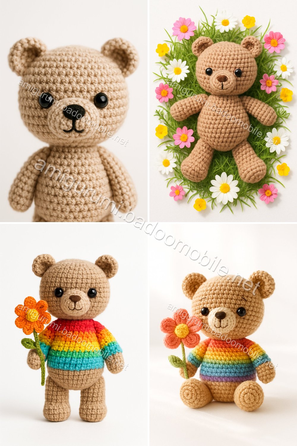 Free Crochet Pattern: Create Your Own Adorable Amigurumi Bear