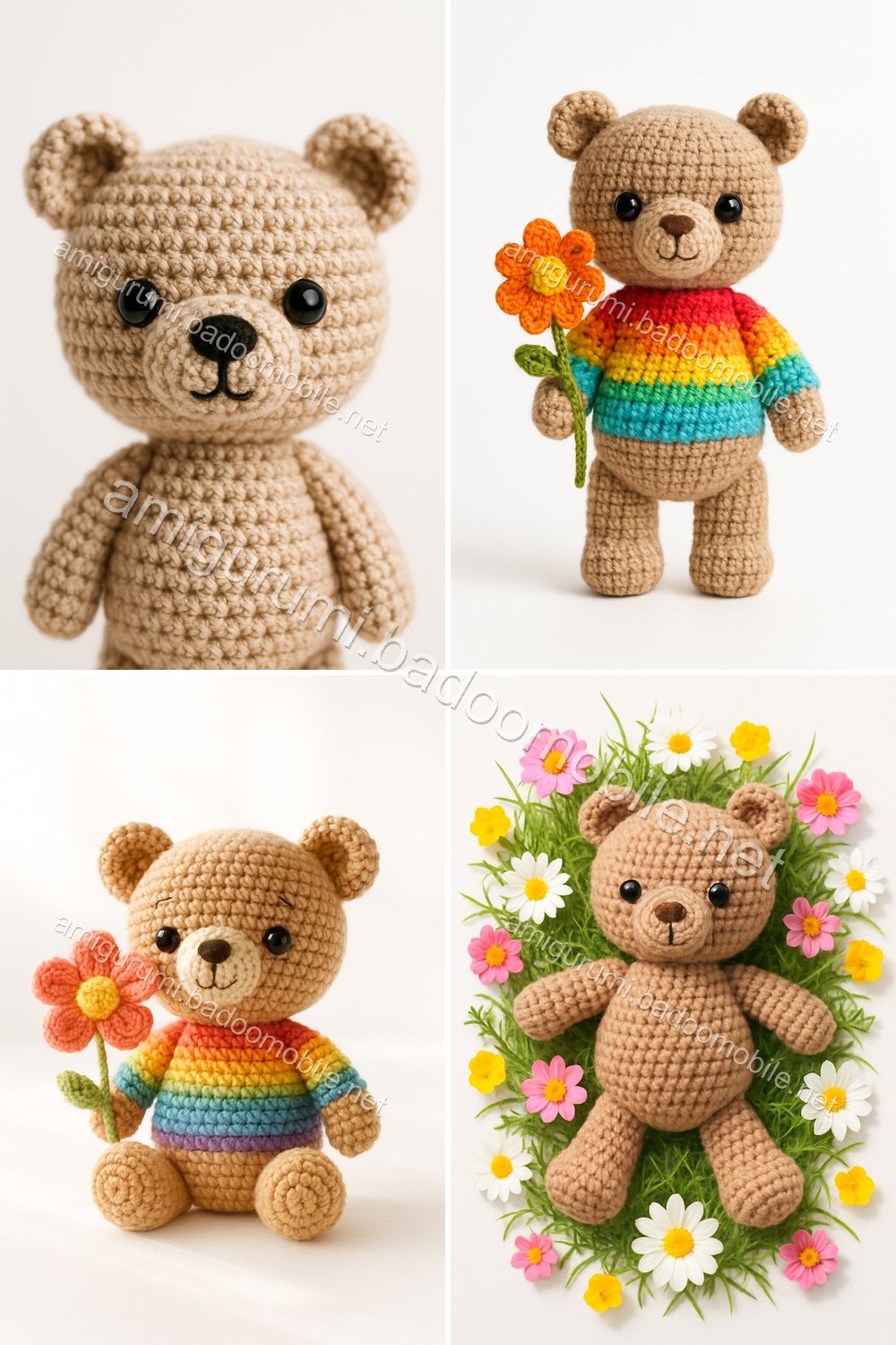 Free Crochet Pattern: Create Your Own Adorable Amigurumi Bear