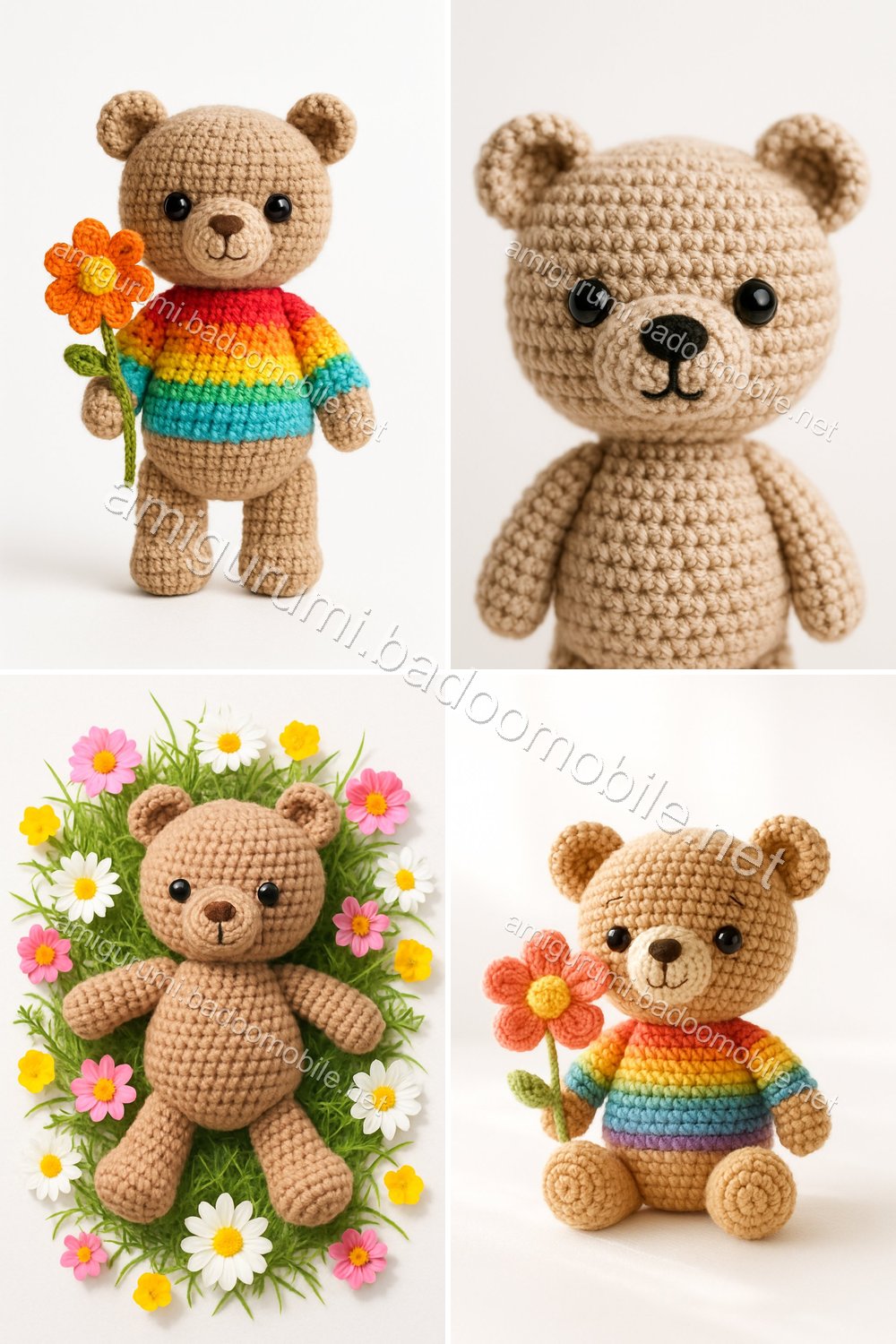 Free Crochet Pattern: Create Your Own Adorable Amigurumi Bear