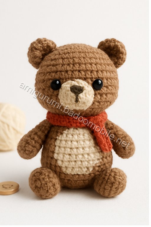 Adorable Amigurumi Bear Free Crochet Pattern - bear-q1p1.jpg