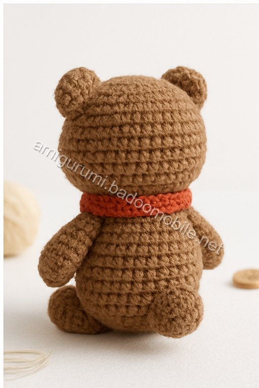 Adorable Amigurumi Bear Free Crochet Pattern