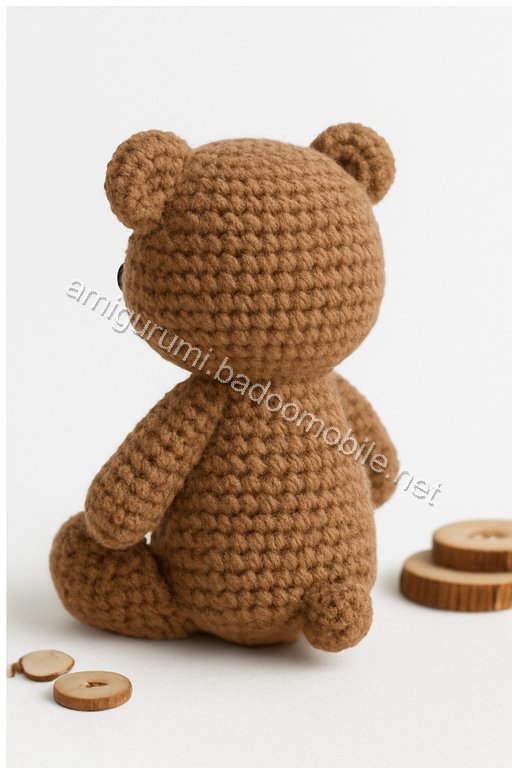 Free Crochet Pattern for Björn the Cooking Bear Amigurumi