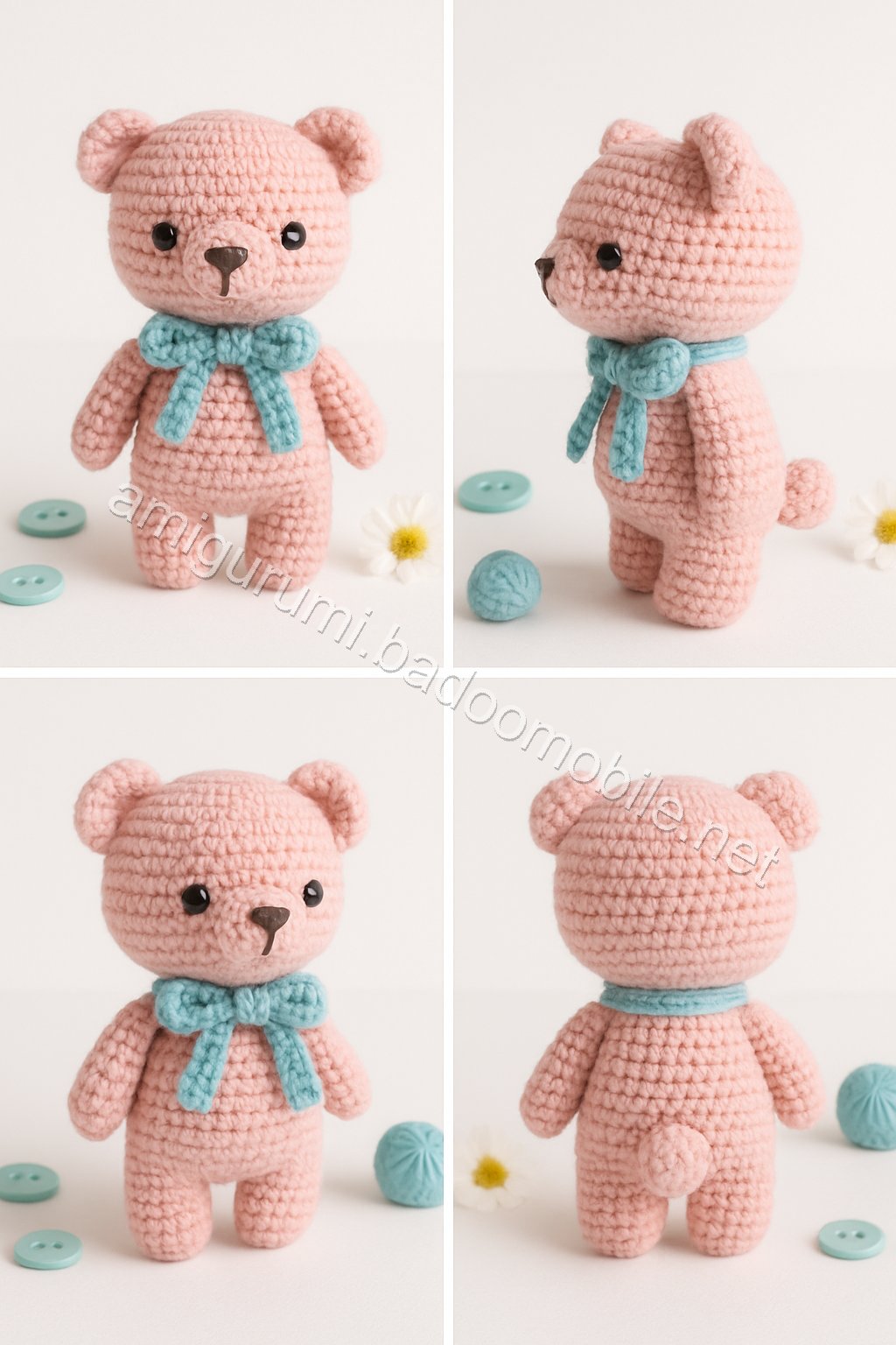 Free Crochet Pattern for Björn the Cooking Bear Amigurumi