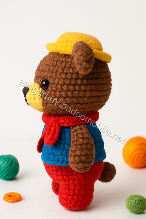 Adorable Amigurumi Bear Free Crochet Pattern