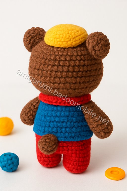 Adorable Amigurumi Bear Free Crochet Pattern