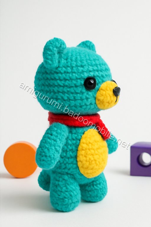 Adorable Amigurumi Bear Free Crochet Pattern