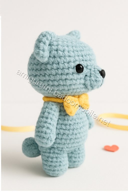 Free Crochet Pattern for Björn the Cooking Bear Amigurumi