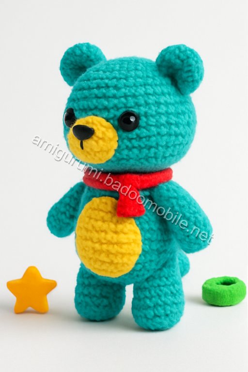 Adorable Amigurumi Bear Free Crochet Pattern
