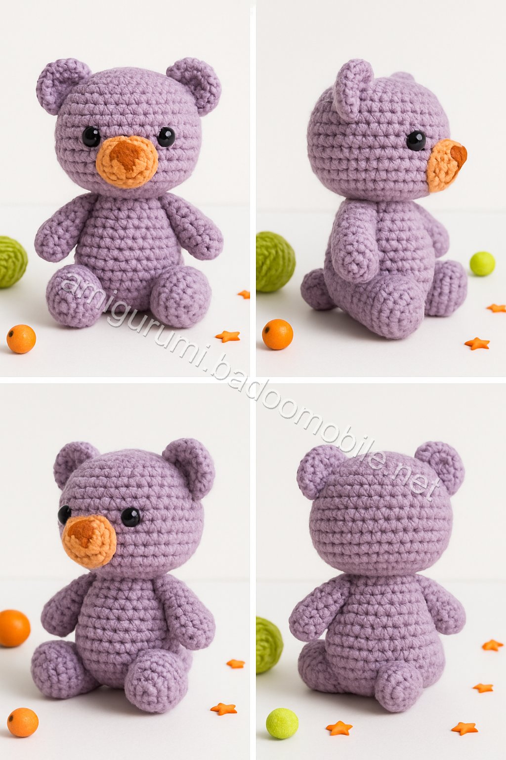 Free Crochet Pattern for Björn the Cooking Bear Amigurumi