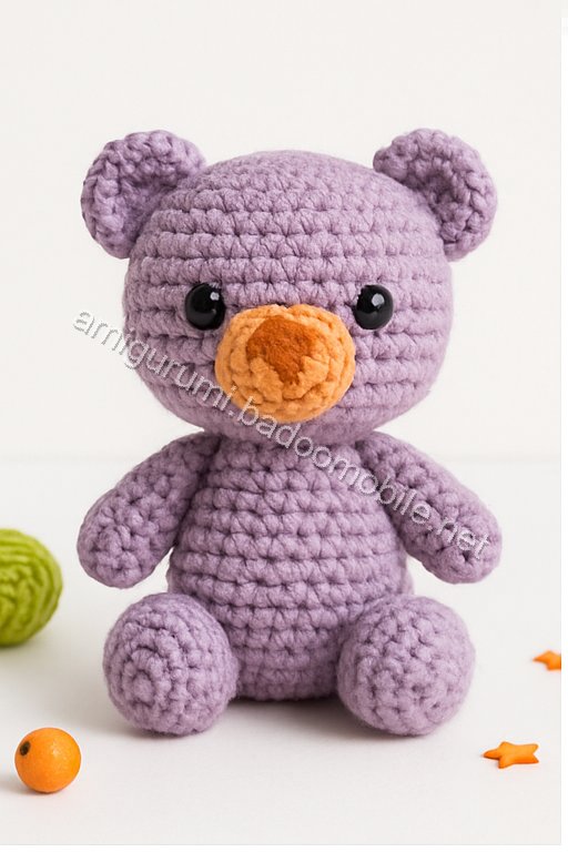Free Crochet Pattern for Björn the Cooking Bear Amigurumi