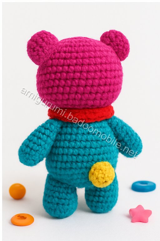 Adorable Amigurumi Bear Free Crochet Pattern