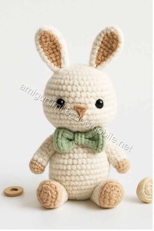 Adorable Amigurumi Bunny Free Crochet Pattern